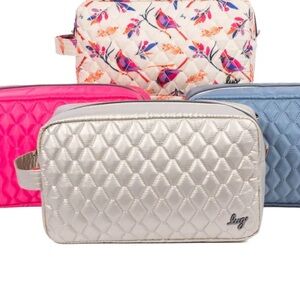 Lug Bunker Toiletries Bag. Metallic Champagne. NWT